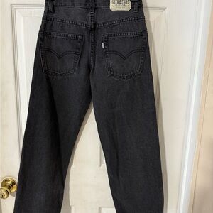 Levi's kids Black Relaxed Jeans